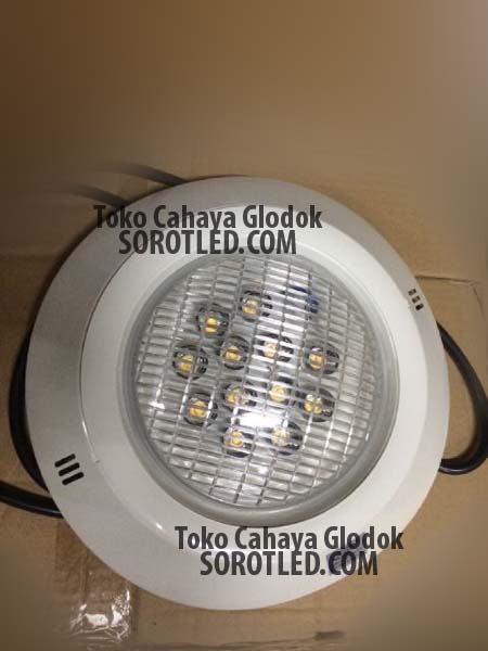 Lampu Kolam Renang Model Tempel LED 12 watt